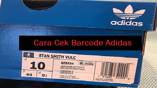 Cara Cek Barcode Adidas
