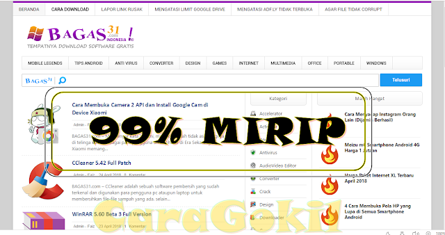 Download Template Bagas31 99% Mirip + Tutorial