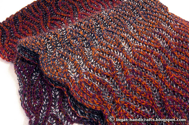 patentkoes sall / Brioche scarf