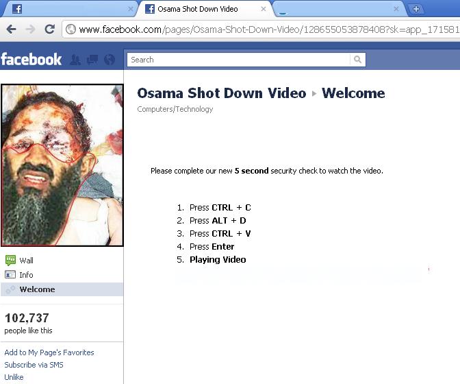 osama in laden scam on. Osama in Laden survey scam.