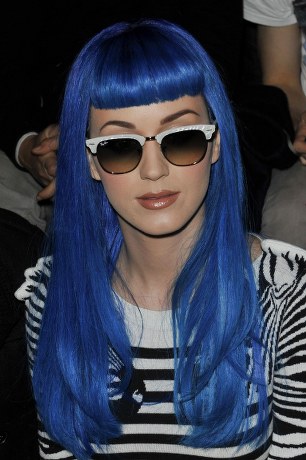 Katy Perry Blue Hair