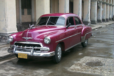 Classic car in Cuba