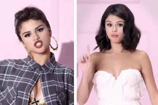 The sweet lovely Selena Gomez was joined by her alter ego who has the Nicki
