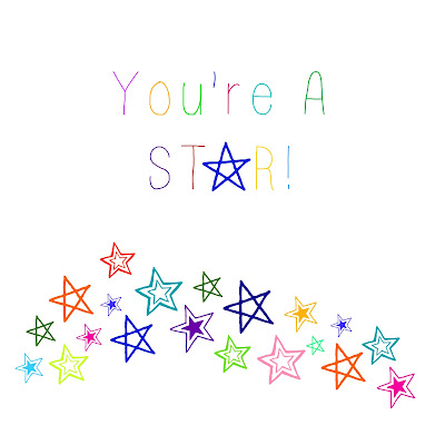 You're A Star! Teacher Appreciation Gift Free Printable - One Mile Home Style