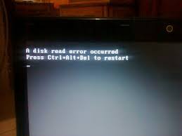 Cara Memperbaiki Error "a disk read error occurred" Pada Komputer