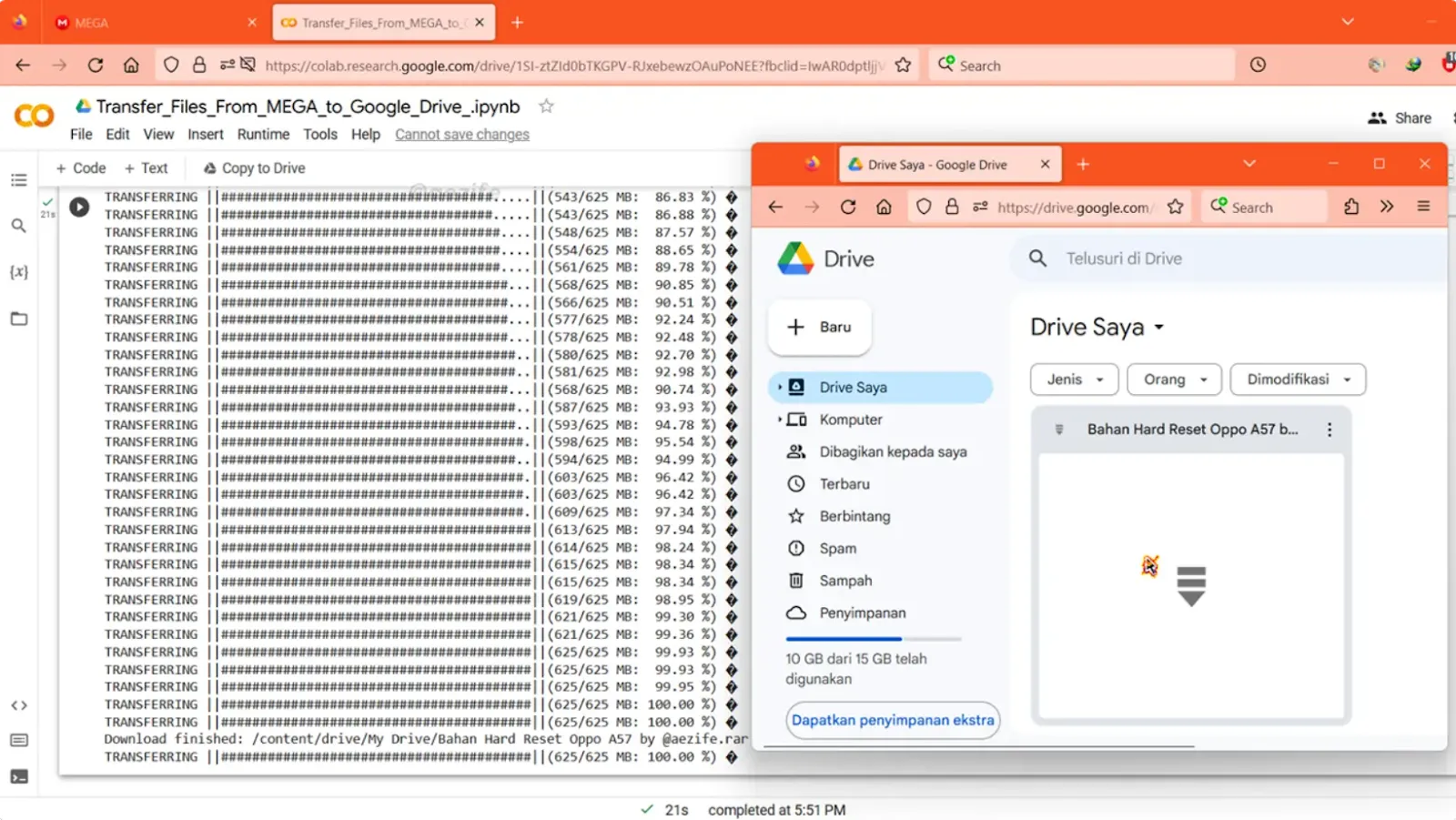 Cara Transfer File Mega ke Google Drive Termudah [Update 2023] | @ezfileid