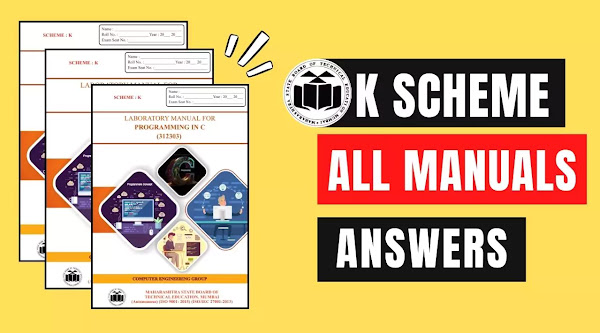 MSBTE All K Scheme Lab Manuals Answers 