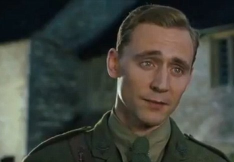 Tom Hiddleston as Captain Nicholls in War Horse