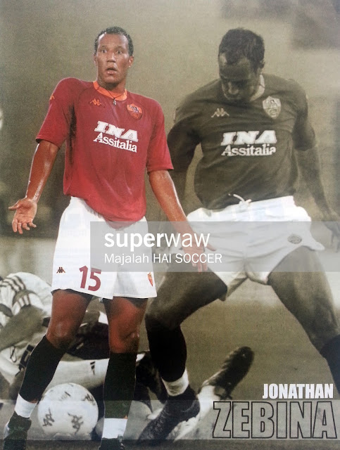 Pin up Jonathan Zebina (AS Roma 2000)