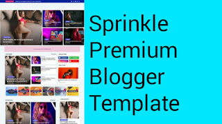 Sprinkle Premium Blogger Template Download