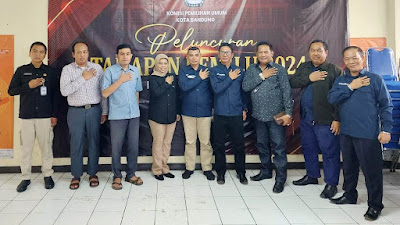 Sukseskan Pemilu 2024, KPU  dan PWI Kota Bandung Bersinergi Sosialisasikan Tahapan Pemilu