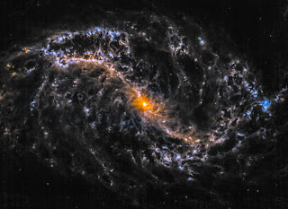 JWST Dust NGC 7496