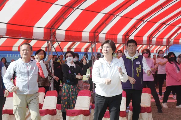 ▲彰化縣長王惠美表示，縣府積極推動運動i臺灣計畫，辦理適合不同族群的體育活動，113年參與人數 高達11.8萬人次，與112年比較增加約1成。（彰化縣政府提供）