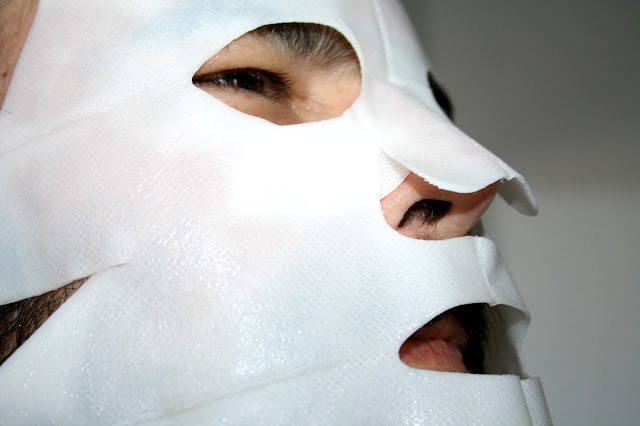Bio-Cellulose Glacial Snow Algae & Hyaluronic Acid Facial Beauty Mask