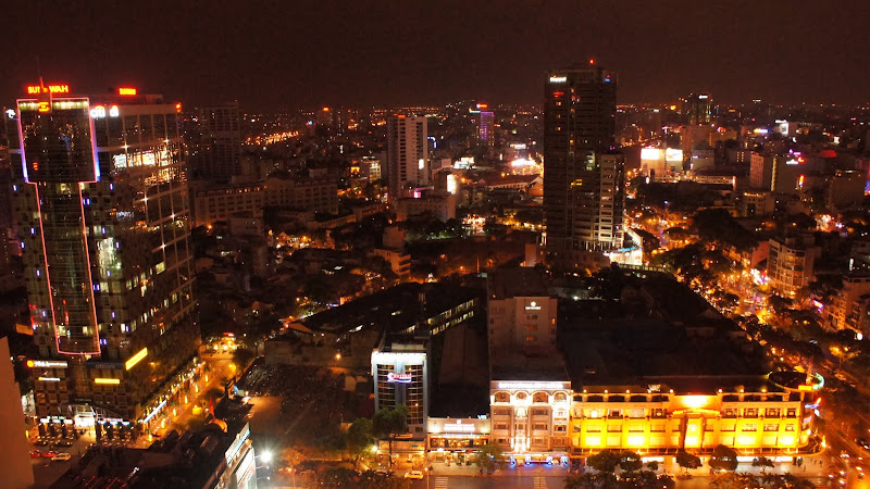 Ho Chi Minh city from the Sheraton tower title=