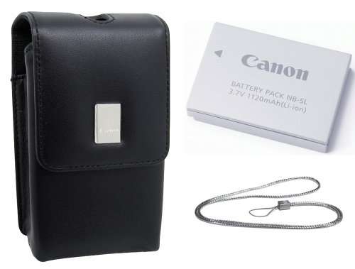 Canon Digital Elph Accessory Kit for Canon SD990IS, SD970IS, SD880IS, SD800IS, SD890IS, SD950IS, SD900, SD870IS, SD850IS & SD790IS Digital Cameras