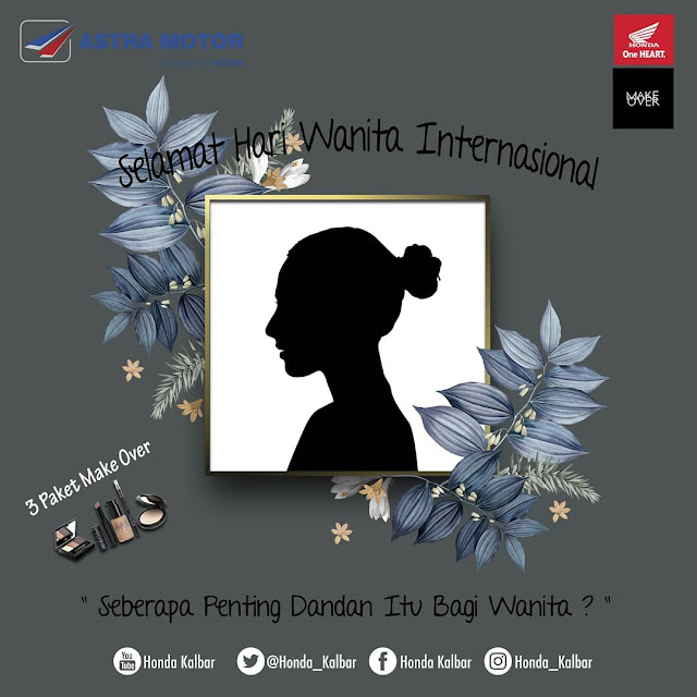 Hai kamu yang lagi baca :) Selamat hari wanita internasional ya!     Hari ini kembali Hari Perempuan Internasional diperingati. PBB alias Perserikatan Bangsa - Bangsa sudah menggulirkan tema internasionalnya di mana - mana. Tema itu adalah Balance for Better. Balance artinya adalah setara, better artinya lebih baik. Jadi secara utuh balance for better berarti setara antara perempuan dan laki - laki untuk hidup yang lebih baik.    Tema ini mengundang banyak sekali pro kontra. Bahkan di negara kita sendiri, Indonesia menjadi bahan cibiran. Karena merasa tak ada yang salah dengan kesetaraan perempuan dan lelaki di negara kita. Namun, kalau diperhatikan dan ditelaah banyak sekali permasalahan perempuan yang menjadi pekerjaan rumah yang tak kunjung usai di negara kita, bahkan hingga sampai menjelang 74 tahun negara ini merdeka.    Apa saja permasalahan itu? Bakalan panjaaang sekali, mungkin nanti darepontianak akan bikin postingan khusus tentang ini. Nah, beralih ke sejarah hari wanita internasional, ada yang tahu sejarahnya?    Hari perempuan internasional (International women's day) pertama kali dirayakan pada tanggal 28 Februari 1909 di New York dan diselenggarakan oleh Partai Sosialis Amerika Serikat. Menurut sebuah cerita yang beredar di lingkaran internal para kolomnis Perancis, ada seorang perempuan yang merupakan buruh dari sebuah pabrik tekstil melakukan demonstrasi pada 8 Maret 1857 di New York. Demonstrasi tersebut dilakukan dengan tujuan untuk melawan penindasan dan gaji buruh yang rendah. Tetapi demonstrasi tersebut dibubarkan oleh pihak kepolisian.    Pada tanggal 8 Maret 1907, Hari Perempuan Internasional diresmikan sebagai peringatan terhadap kasus yang terjadi 50 tahun yang lalu. Namun ada seseorang yang berpendapat bahwa peristiwa tersebut tidak pernah terjadi, hanya saja banyak orang Eropa yang percaya bahwa tanggal 8 Maret 1907 merupakan awal terbentuknya hari perempuan internasional ini.    Hingga akhirnya PBB alias Perserikatan Bangsa - Bangsa pada tahun 1977 meresmikan hari perempuan internasional sebagai perayaan tahunan untuk memperjuangkan hak perempuan dan mewujudkan perdamaian dunia.    Btw, darepontianak penasaran apa sih yang kamu lakukan dalam merayakannya? Bukan berarti hura - hura lho ya. Karena banyak sekali yang bisa kita lakukan dalam menolong sesama.    Berikut darepontianak kasih contohnya:    Menolong perempuan dalam keluarga atau teman dekat. Bisa dilakukan dengan berbagai cara seperti mengurus anak kakak/abang untuk semalam sehingga sang kakak/ipar memiliki waktu bersantai. Atau sekedar melakukan pekerjaan rumah seperti beres - beres rumah tanpa perlu diminta Ibu. Beritahu pada seorang perempuan apa arti dia bagi kamu. Bisa pada kekasih, anggota keluarga, atasan atau teman. Beritahu mengapa dia penting bagi kamu, apresiasi dia untuk hal - hal yang dilakukannya dengan baik. Berterima kasih pada perempuan di hidup kamu. Well jangan hanya memberitahu mereka mengapa mereka penting, tapi juga berterima kasihlah. Contohnya sampaikan terima kasih karena mereka sudah selalu ada, atau apa sajalah yang sudah mereka lakukan untuk kamu. Lihat prestasi para perempuan di sekitar kamu. Nah di sini kamu bisa cari di daerah kamu, biasanya ada banyak kelompok yang mengadakan acara untuk merayakan hari ini dengan pembacaan puisi, pertunjukan seni, nyanyian, tarian dan sandiwara. Bila belum ada, bisa ajak seniman atau politisi perempuan untuk memberi ide dan mengorganisir satu perayaan. Dan yang terakhir bisa ikutan kuis di instagram @Honda_kalbar. Cukup jawab pertanyaan"Seberapa penting dandan itu bagi wanita?".  Berikan jawaban semenarik mungkin ala kamu, karena 3 orang yang beruntung akan mendapatkan 3 paket make over (masing - masing 1 ya berarti).  Wiihh buruan yuk ikutan, mana tahu rezeki :)