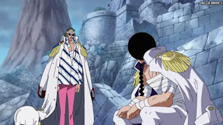 ワンピースアニメ 頂上戦争編 490話 ブランニュー | ONE PIECE Episode 490