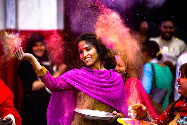 Holi Festival  In India  2019 