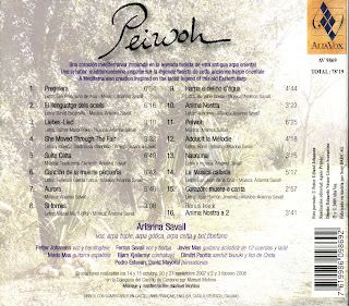 Back - Arianna Savall - Peiwoh