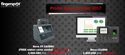 promo mesin absensi sidik jari oktober 2017