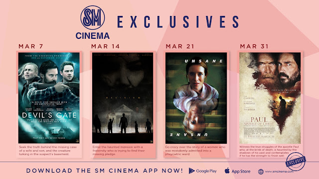 Test Your Courage and Mettle with SM Cinema Exclusives this Month of March