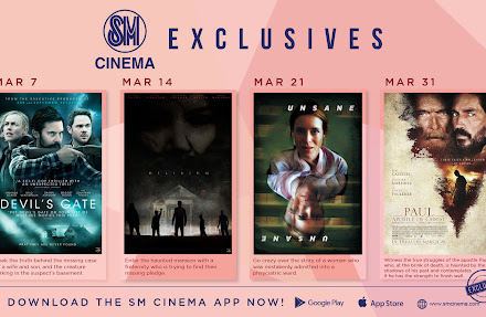 Test Your Courage and Mettle with SM Cinema Exclusives this Month of March