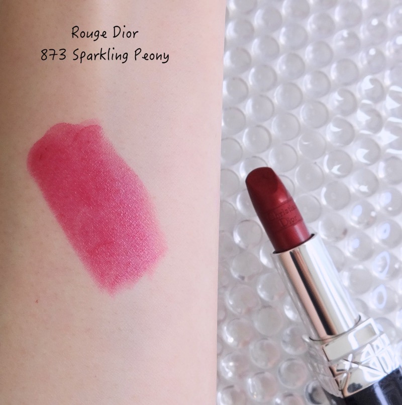 Rouge Dior Sparkling Peony swatch