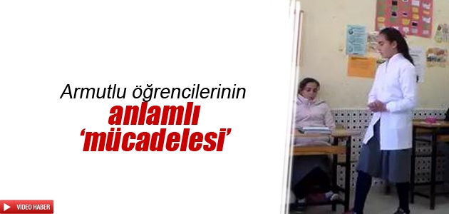 Armutlu öğrencilerinin 'anlamlı mücadelesi'