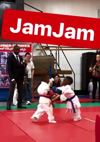 Victorious Champion : Jamil Balogun Wins Karate annual championship jaiyeorie