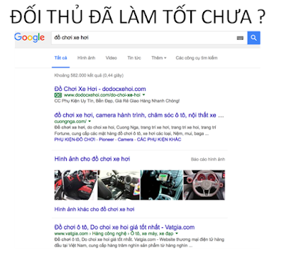 Kiểm tra đối thủ đã làm tốt chưa