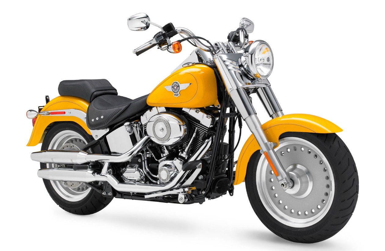 2011 Harley Davidson FLSTF Fat Boy MotorCycle Picture 