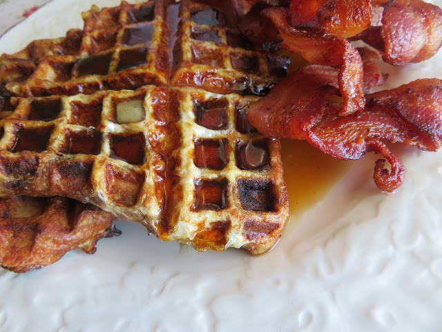 Waffled Raisin Bread French Toast