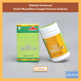 Herbamed Diabolin Herbal Memelihara Fungsi Pankreas Diabetes