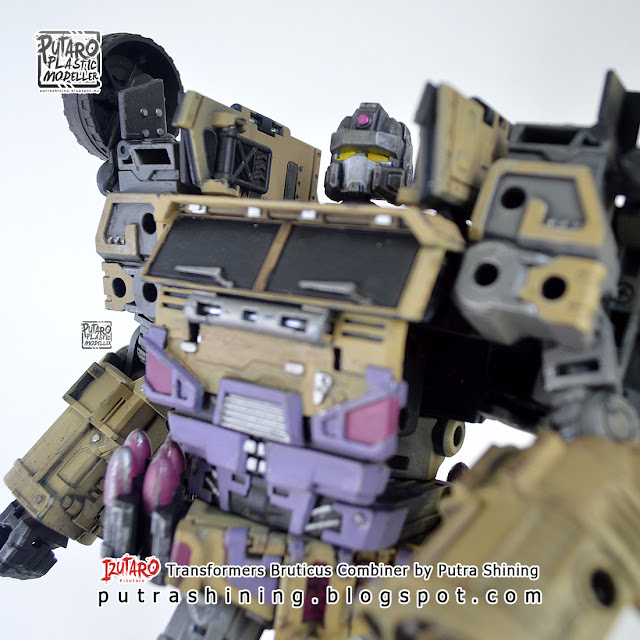 Toy Custom Paint: Transformers Bruticus Combiner by Putra Shining