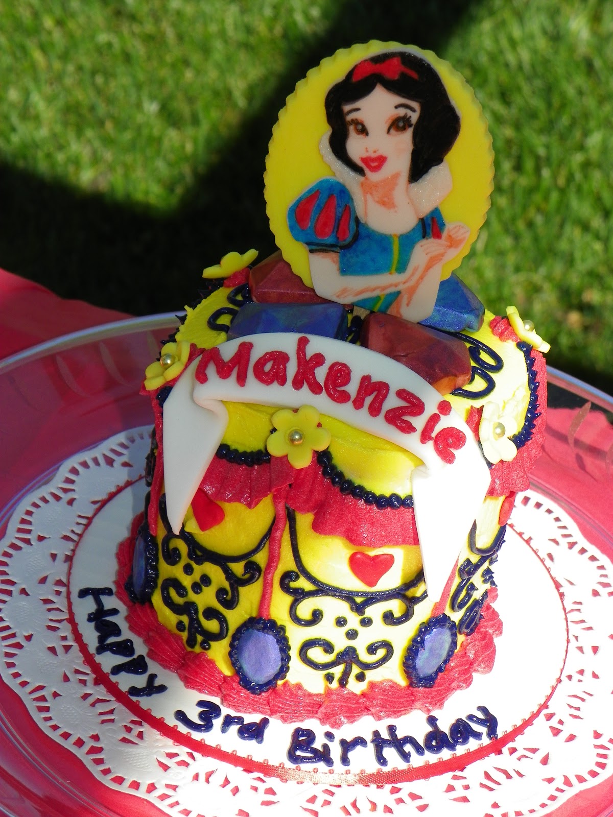Disney Princess Mini Cakes and