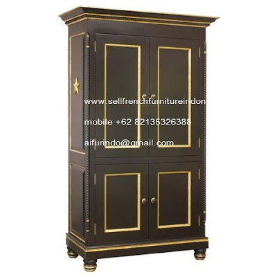 French Armoire 4 doors Furniture-sell French Furniture Indonesia