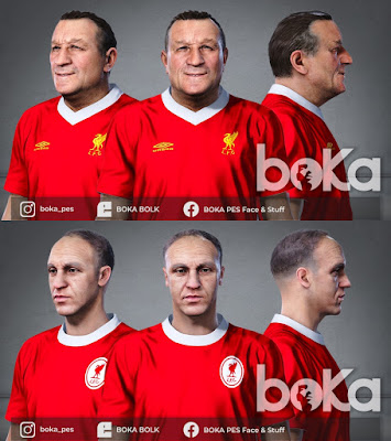 PES 2021 Faces Bob Paisley & Bill Shankly by Boka