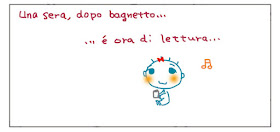 Una sera dopo bagnetto... …è l’ora della lettura…