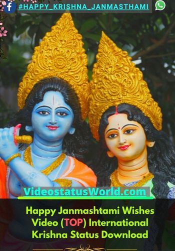 Happy Krishna Janmashtami Whatsapp Status