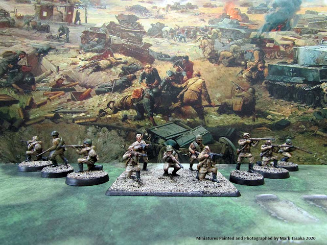 The Plastic Soldier Company 1/72 Russian Infantry in Summer Uniforms