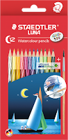 Pensil Luna Staedtler Pendek 12 warna