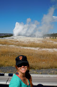 And of course, being tourists in Yellowstone, we had to go watch Old . (dscn )