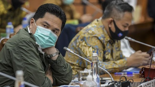 Erick Thohir Yakin Laju Ekonomi Tahun Depan Tembus 5 Persen