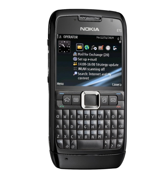 Nokia E71 is a stylish gadget