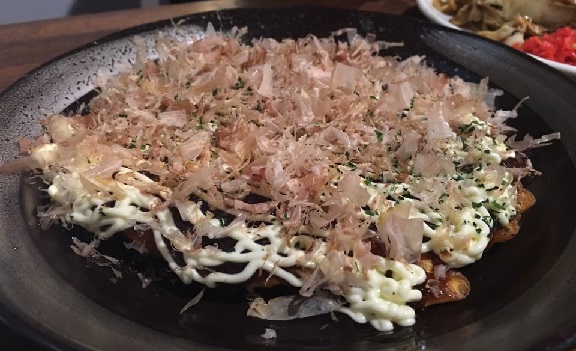 Okonomiyaki at Akaoni