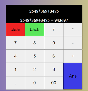 Make a Simple Calculator Using HTML, CSS and JavaScript