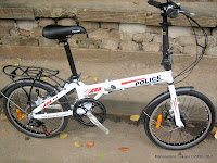 Sepeda Lipat Element 911 Police Texas Rem Depan Cakram 20 Inci