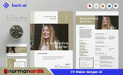 CV Maker dengan AI