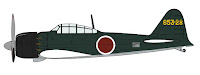 Hasegawa 1/32 Mitsubishi A6M5b ZERO FIGHTER TYPE 52 Otsu '653rd Flying Group' (08259) English Color Guide & Paint Conversion Chart